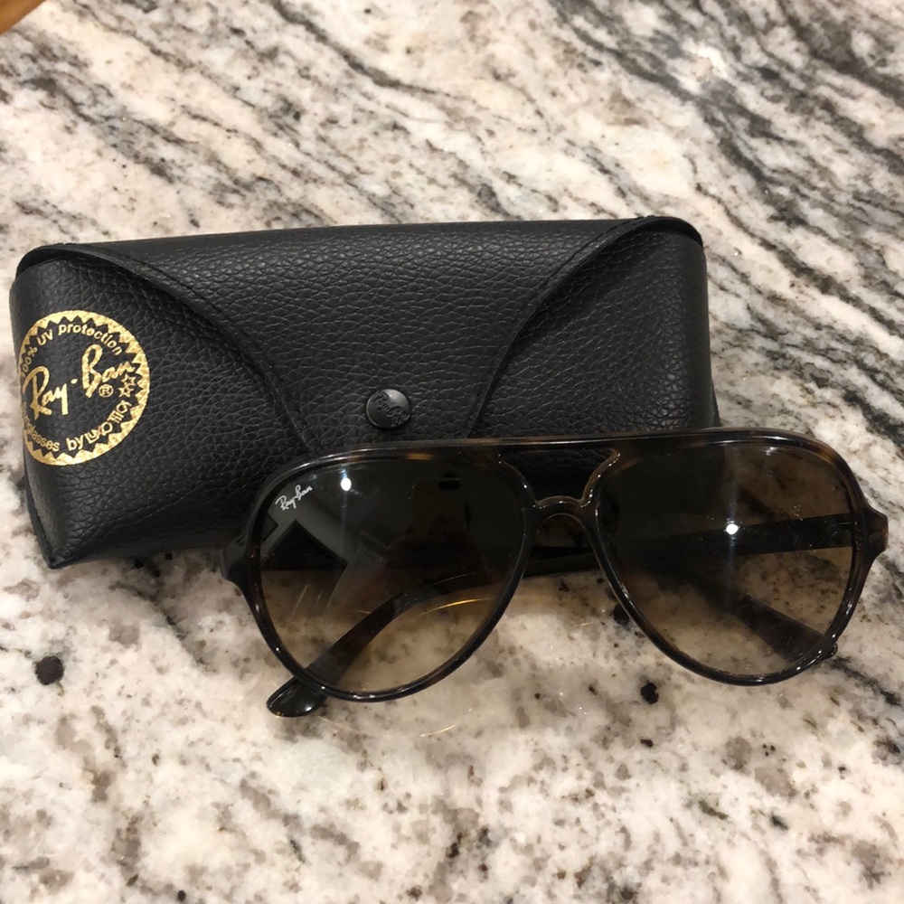 Rayban CATS 5000 tortoise shell sunglasses